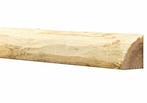 Douglas kwartronde palen geschild | Kopmaat 1/3 cm, Lengt..., Doe-het-zelf en Verbouw, Hout en Planken, Verzenden, Nieuw