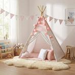 Tipi Speeltent Roze | 120x120cm | Nieuw | Scherpe Prijs, Ophalen of Verzenden, Nieuw, Overige materialen