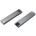 BlueBuilt Usb C 8 in 1 Macbook Docking Station Space Grey, Computers en Software, Ophalen of Verzenden, Zo goed als nieuw