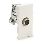 IEC insert module voor RJ45 wandcontactdoos Technetix, Verzenden, Nieuw