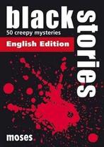 Black Stories 1 (Engels) | Moses - Kaartspellen, Hobby en Vrije tijd, Gezelschapsspellen | Kaartspellen, Verzenden, Nieuw