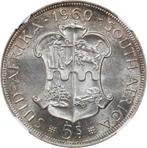 Zuid-Afrika. 5 Shillings 1960 - NGC PL66, Postzegels en Munten
