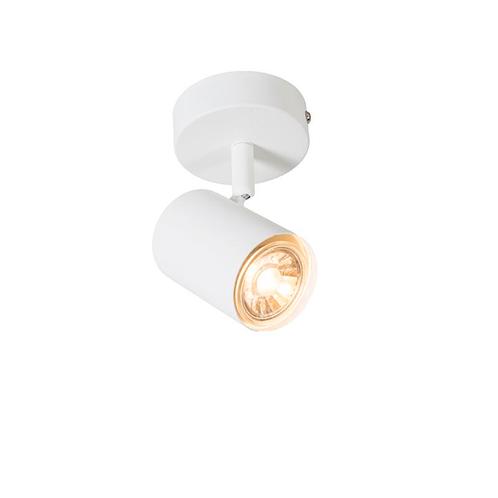 Moderne plafondspot wit kantelbaar - Jeana, Huis en Inrichting, Lampen | Spots, Nieuw, Overige materialen