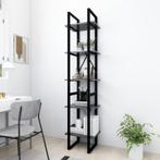 vidaXL Boekenkast met 5 schappen 40x30x175 cm bewerkt hout, Huis en Inrichting, Kasten | Boekenkasten, Minder dan 50 cm, Verzenden