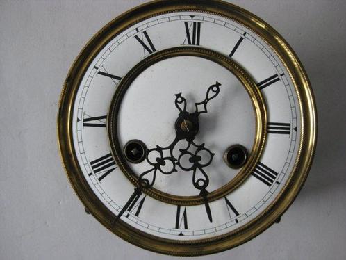 Regulateur - Messing-Emaille-Metaal - 1850-1900 - Regulator, Antiek en Kunst, Antiek | Klokken