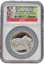 Koala 1 oz 2012 - one of first 1000 - NGC PF69 Ultra Cameo, Verzenden, Losse munt, Zilver