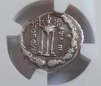 Romeinse Republiek. NGC Ch F 5/5-2/5 L.M.Torquatus c.65/58