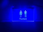 WC toilet neon bord lamp LED cafe verlichting reclame lichtb, Nieuw, Verzenden