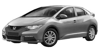 Honda Civic 2012+ 5drs Koplamp Rechts (Koplampen), Auto-onderdelen, Verlichting, Nieuw, Verzenden