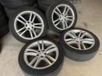 19” TESLA MODEL S ALL SEASON SET MET TPMS!, Auto-onderdelen, Banden en Velgen, Gebruikt, Personenwagen, 19 inch