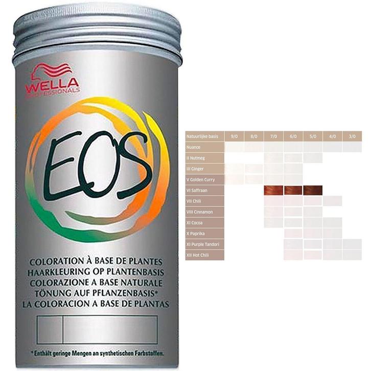 Wella  EOS  VI Saffraan  120 gr, Sieraden, Tassen en Uiterlijk, Uiterlijk | Haarverzorging, Nieuw, Verzenden