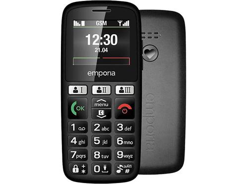 Emporia -  Happy Feature Phone -  30 Mb - Zwart, Telecommunicatie, Mobiele telefoons | Overige merken, Nieuw, Zonder abonnement