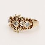 Ring - 18 karaat Geel goud Diamant (Natuurlijk), Sieraden, Tassen en Uiterlijk, Ringen, Nieuw