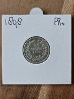 Nederland. Wilhelmina (1890-1948). 25 Cents 1898, Postzegels en Munten, Munten | Nederland