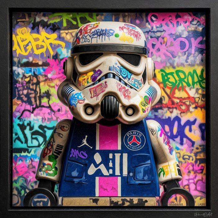 Urban3DArt (1971) - Stormtrooper PSG - Pop Art Street, Antiek en Kunst, Kunst | Designobjecten
