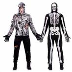 Double fun! Zombie en skelet kostuum, Verzenden, Nieuw, Feestartikel