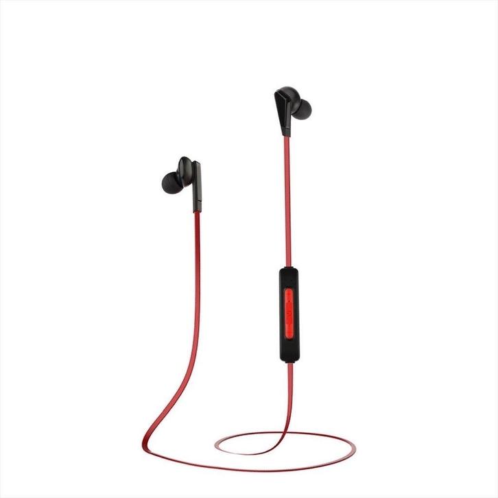 Lenovo HE01 oordopjes met nekband rood, Computers en Software, Headsets, Nieuw, Draadloos, Ophalen of Verzenden