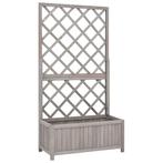 vidaXL Latwerkplantenbak 70x30x135 cm massief vurenhout, Verzenden, Nieuw, 60 tot 100 cm, 60 cm of meer