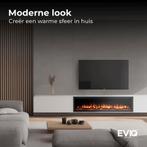 EVIQ Elektrische sfeerhaard Royal Paris 65 inch – 165 cm, Verzenden, Nieuw, Elektrische haard