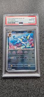 Pokémon Graded card - VAPOREON - REVERSE HOLO - 134/165 -, Nieuw