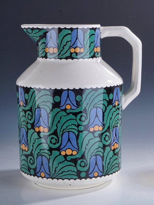 Villeroy & Boch Mettlach - Vaas - Polychrome Art Deco, Antiek en Kunst, Antiek | Glas en Kristal