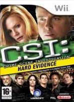 CSI: Crime Scene Investigation: Hard Evidence Wii, Spelcomputers en Games, Games | Nintendo Wii, 1 speler, Ophalen of Verzenden