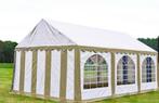 Premium Partytent PVC 4x6x2 mtr in Wit-Beige (4x6 meter), Verzenden, Nieuw, 2 meter of meer, Partytent