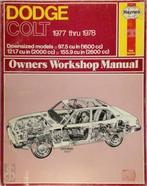 Dodge Colt 1977 thru 1978, Nieuw, Verzenden