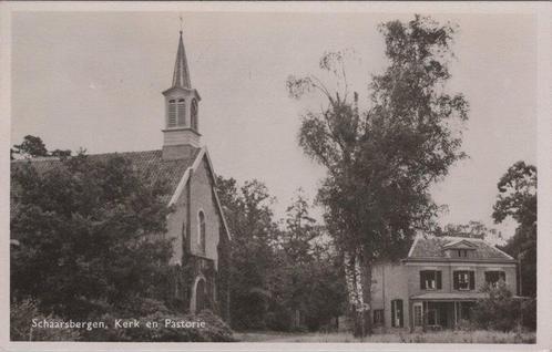SCHAARSBERGEN - Kerk en Pastorie, Verzamelen, Ansichtkaarten | Nederland, Verzenden