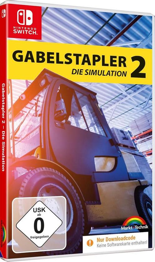 Gabelstapler 2 Die Simulation-Digitale Download Code Duits, Spelcomputers en Games, Games | Nintendo Switch, Nieuw, Ophalen of Verzenden