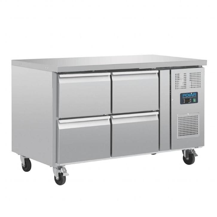 Geventileerde en Gekoelde GN werkbank | Inclusief 4 laden, Zakelijke goederen, Horeca | Keukenapparatuur, Verzenden