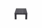 Cube lounge tuintafel 140x70xH40 cm aluminium antraciet, Tuin en Terras, Ophalen of Verzenden, Nieuw, Aluminium
