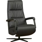 Leren relaxfauteuil met hartbalans Core - Toledo Nero, Bohemian, Industrieel, Modern, Scandinavisch, Nieuw, Ophalen of Verzenden