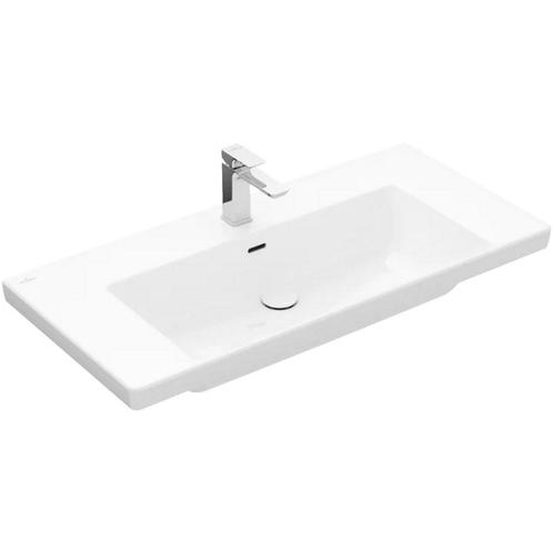 Wastafel Villeroy & Boch Subway 3.0 100x47x16.5cm Wit Alpin, Doe-het-zelf en Verbouw, Sanitair, Overige typen, Nieuw, Ophalen of Verzenden