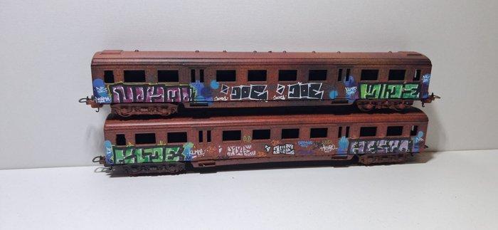 Lima H0 - Modeltrein personenwagen (2) - Plan E-wagons met, Hobby en Vrije tijd, Modeltreinen | H0
