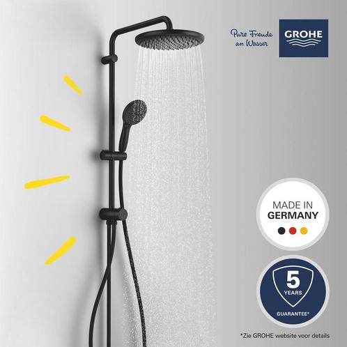 Grohe QuickFix Vitalio Start Systeem 250 Flex douchesysteem, Doe-het-zelf en Verbouw, Sanitair, Kraan, Nieuw, Ophalen of Verzenden