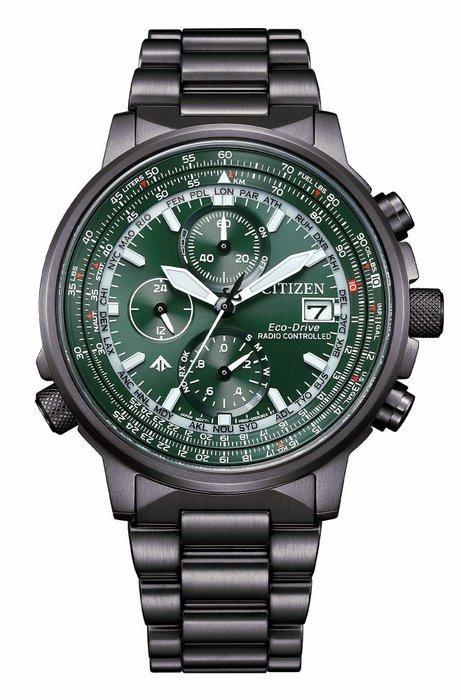 Citizen - Collezione Promaster SKY Crono Pilot Acciaio, Sieraden, Tassen en Uiterlijk, Horloges | Heren