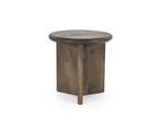 Salontafel Leoti small 45x45cm - bruin | BY-BOO, Ophalen of Verzenden, Nieuw