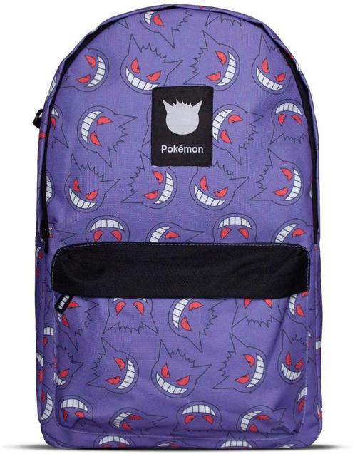 Difuzed Pokémon Rugtas-Gengar AOP (Diversen) NIEUW, Sieraden, Tassen en Uiterlijk, Tassen | Rugtassen, Nieuw, Ophalen of Verzenden