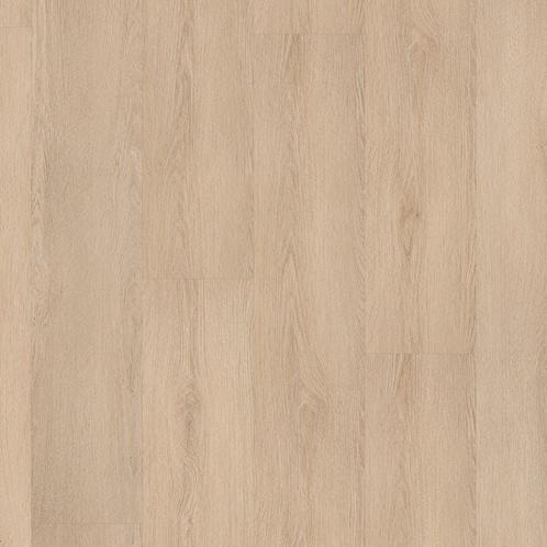 Klik PVC 0,55 mm Rustiek eiken beige 4862, Huis en Inrichting, Stoffering | Vloerbedekking, Overige kleuren, 75 m² of meer, Nieuw