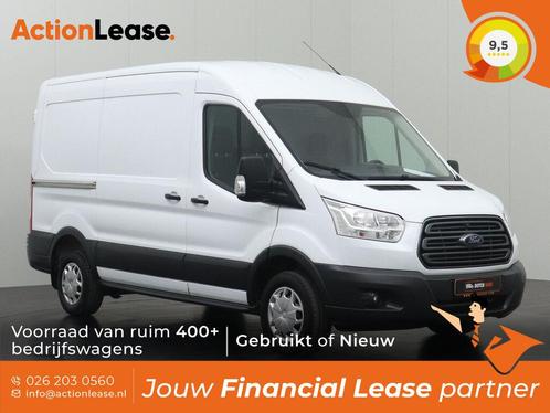Ford Transit L2 H2 2019 €222 per maand, Auto's, Bestelauto's, Dealer onderhouden, Te koop, Zwart, Handgeschakeld, Financial lease