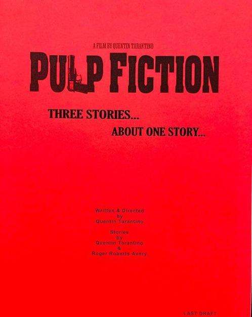 Pulp Fiction (1994) - Tarantino - Last Draft - May 1993, Verzamelen, Film en Tv