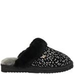 Warmbat Australia Collie Print pantoffels voor dames, Kleding | Dames, Schoenen, Verzenden, Zwart, Nieuw, Warmbat Australia