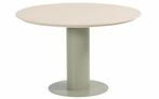 Hartman Girona ronde dining tuintafel Ø120cm - Soft Green, Tuin en Terras, Verzenden, Nieuw, Rond, Overige materialen