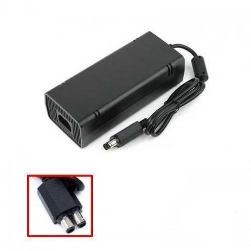 Stroomkabel Xbox 360 Slim Adapter - Microsoft Xbox 360, Spelcomputers en Games, Spelcomputers | Xbox | Accessoires, Zo goed als nieuw