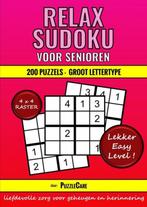 9789403702568 Sudoku Relax voor Senioren 4x4 Raster - 200..., Verzenden, Nieuw, Puzzle Care