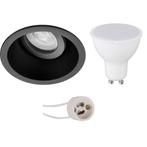 Voordeelset LED Spot Set - Pragmi Zano Pro - GU10 Fitting -, Metaal of Aluminium, Nieuw, Ophalen of Verzenden, Led