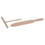 GGM Gastro | STAUB | Houten drukker voor crêpes - 140mm |, Verzenden, Nieuw in verpakking