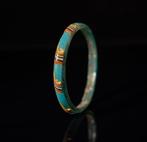 Islamitisch Glasarmband uit Egypte – azuurblauw met