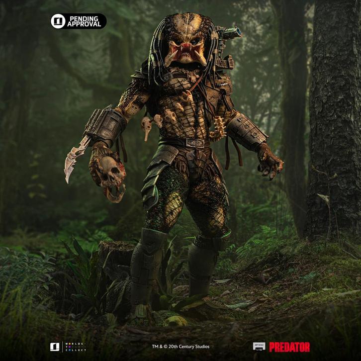 Predator Art Scale Statue 1/10 Jungle Hunter 25 cm, Verzamelen, Film en Tv, Nieuw, Ophalen of Verzenden